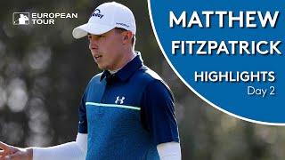 Matthew Fitzpatrick Highlights  Round 2  Scandinavian Invitation