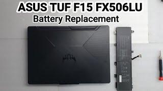 How To Replace Battery ASUS TUF F15 FX506LUDisassembly And Assembly