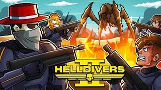 4 Morons Vs Helldivers 2  Helldivers 2 Funny Moments