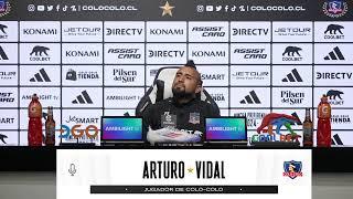 #ConexiónMonumental  Conferencia de prensa - Arturo Vidal