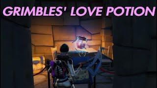 Fortnite* Collect and Deliver GRIMBLES LOVE POTION Week 11 Hearts Wild Quests.