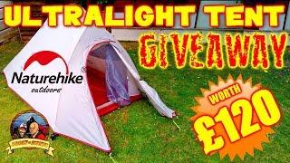 BRAND NEW NATUREHIKE CLOUD UP 2 ULTRALIGHT TENT GIVEAWAY - worth £120