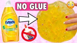 NO GLUE SLIME RECIPES that ACTUALLY WORK  How to Make Slime WITHOUT Glue & Activator