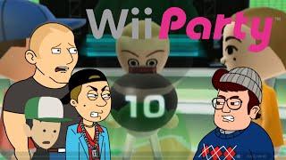 Childish Dad Plays Wii Party Time Bomb