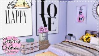 CHANEL LOUIS V VERSACE BEDROOM DOWNLOAD  Furniture and Clutter CC Included  THE SIMS 4