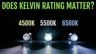 HID Bulb Kelvin Rating Color Temperature - Pros Cons