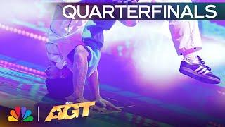 Bboy Samuka Pushes The Limits With AMAZING Breakdancing  Quarterfinals  AGT 2024