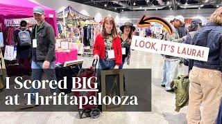 Thrifting An Indoor Flea Market  Vintage Decor Haul  Thriftapalooza