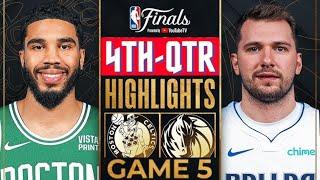 Dallas Mavericks vs. Boston Celtics - Game 5 Highlights HD 4th-QTR  June 17  2024 NBA Finals