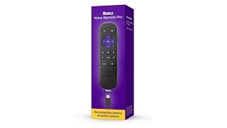 Review Roku Voice Remote Pro  Rechargeable TV Remote Control with Hands-Free Voice Controls 2024