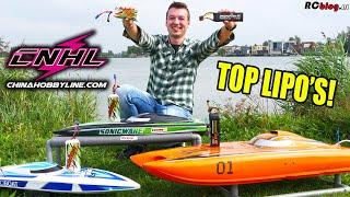 CNHL TOP LIPOS voor je RC BOOT China Hobby Line 4S & 6S LiPo Battery