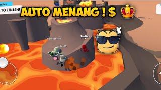 TUTORIAL SHORTCUT TRRBAIK DI MAP LAVA RUSH - Stumble Guys