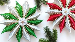 Snowflake DIY ️Christmas Decoration Ideas Christmas Ornaments