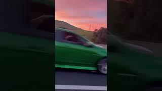 Evo 8 morning sunrise rolling shot