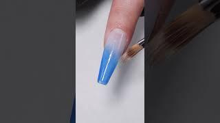 Blue Bubble Summer Ombre Nail Art   BORN PRETTY