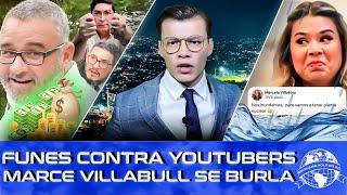 FUNES ARREMETE CONTRA JOSÉ YOUTUBER - VILLABULL hace chiste de inundaciones