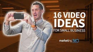 16 Best Video Ideas for Small Business  Marketing 360
