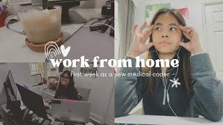 Work from home my first week as a new medical coder  medical coding journey