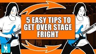 How To Overcome Stage Fright For Guitar Players