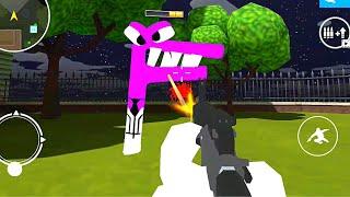 Alphabet Shooter Survival FPS Gameplay All Levels iOSAndroid Walkthrough New Update Apk Game