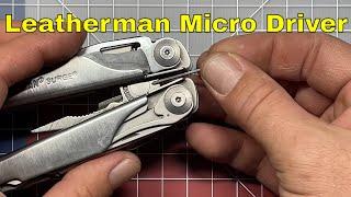 Leatherman Micro Driver In A 2nd Generation Surge
