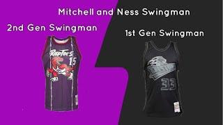 Mitchell and Ness 1st Gen and 2nd Gen Swingman Jersey Comparison.