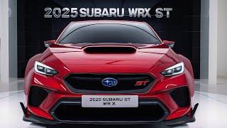 2025 Subaru WRX STi The Ultimate Performance Review