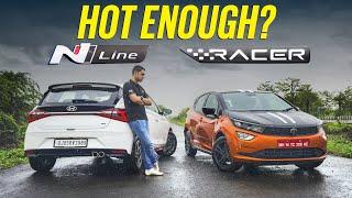 Hyundai i20 N Line vs Tata Altroz Racer - For the fun of it  Comparo  Autocar India