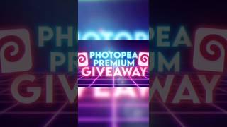 PHOTOPEA PREMIUM KEY GIVEAWAY #giveaway #photopea #giveaways