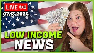 New Guaranteed Income Programs Coming Soon + Other Low Income News  July 2024