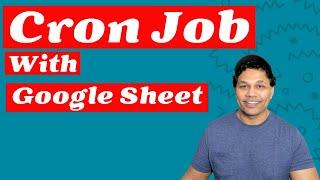 Learn to easily create cron jobs with google sheet for FREE - Code With Mark