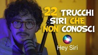 22 COSE CHE PUOI FARE con SIRI che forse NON SAPEVI - TRUCCHI SIRI