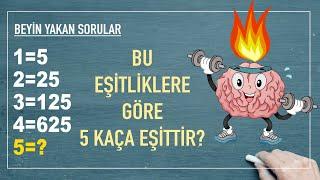 Beyin yakan sorular - 2 - Şaşırtmalı 10 zeka sorusu