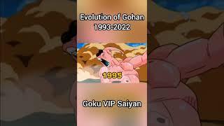 Evolution of Gohan