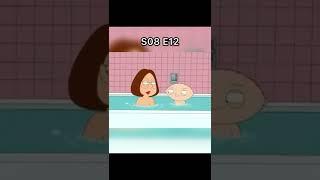 Family guy stewie and meg taking a bath together and farting