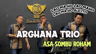 ASA SOMBU ROHAM - ARGHANA TRIO Cover  Live Bersama BES 88 Parfum  Mantap...