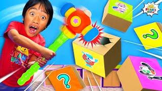 Smash box mystery Challenge with one hour kids video