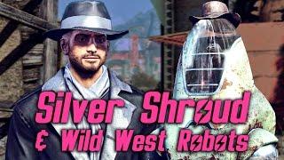 Fallout 4 Nuka-World DLC - Silver Shroud & Wild West Robots - All Special Lines