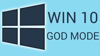 God Mode In Windows 10