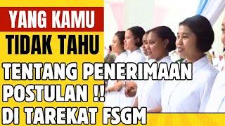 WHAT YOU MUST KNOW ABOUT POSTULAN ACCEPTANCE IN THE FSGM TAREKAT #sister #fsgmindonesia #susterfsgm
