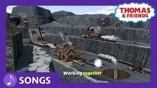 Working Together Blue Mountain Quarry  Steam Team Sing Alongs  Thomas & Friends