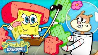 SpongeBob Fighting EVERYONE in Bikini Bottom for 90 Minutes Straight  @SpongeBobOfficial