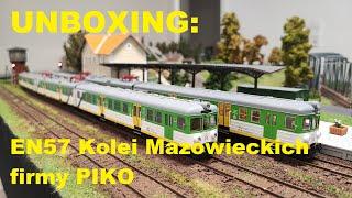 UNBOXING EN57 Kolei Mazowieckich firmy PIKO