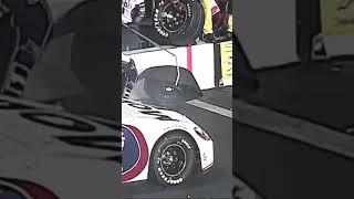 Mayfield has flat tire at 00 Chevy 400 at Richmond Jerry Punch corrects mistake #nascar #shorts