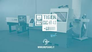 CB 6001 con TIGER 402 CNC HR 4.0 - Mep segatrici  sawing machine