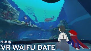 going on a stereotypical anime date in VR