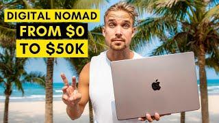 How to Become a DIGITAL NOMAD in 2024 3-month plan