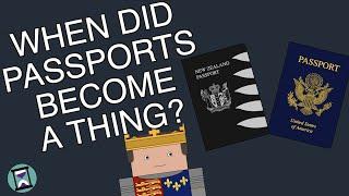 When Did Passports Become a Thing? Short Animated Documentary