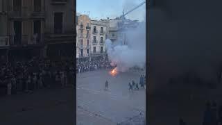 Primera Tronada de la Festa Major de Sant Pere 2024 a Reus