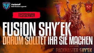 Raid Shadow Legends - Fragmentfusion ShyEk - Darum solltet ihr sie machen